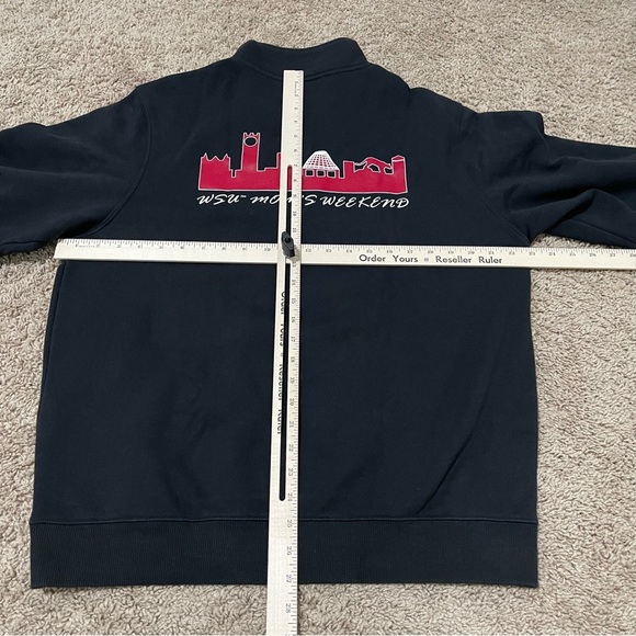 Washington State University Sweatshirt Womens Medium Black WSU Moms Weekend Zip - Picture 7 of 9